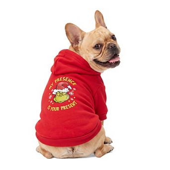 Dr. Seuss The Grinch My Presence Pet Hoodie