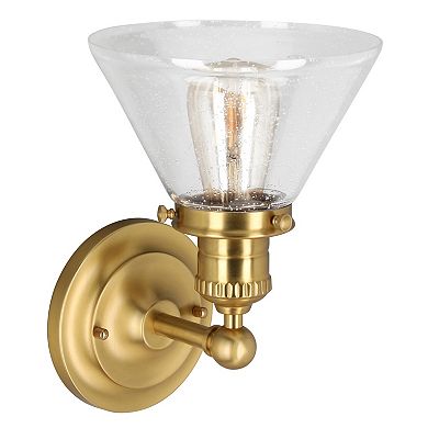 Design House Augustin Transitional 1-Light Indoor Dimmable Wall Light Fixture