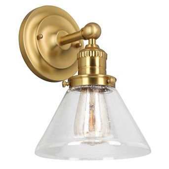 Design House Augustin Transitional 1-Light Indoor Dimmable Wall Light Fixture