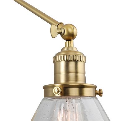 Design House Augustin Swing Arm Wall Mount 1-Light Indoor Wall Sconce