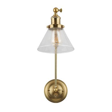 Design House Augustin Swing Arm Wall Mount 1-Light Indoor Wall Sconce