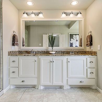 Design House Bristol Dimmable 3-Light Vanity Light