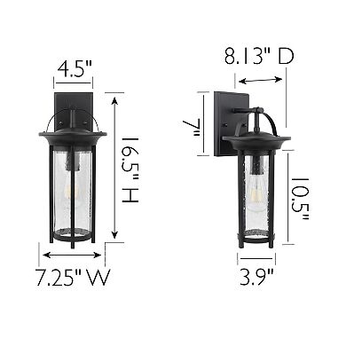 Design House Chapel Ridge 1-Light LED Indoor/Outdoor Dimmable Wall Light