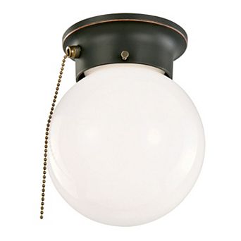 Design House Globe Dimmable Flush Mount Ceiling Light