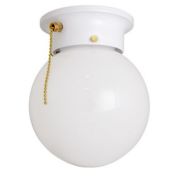 Design House Globe Dimmable Flush Mount Ceiling Light