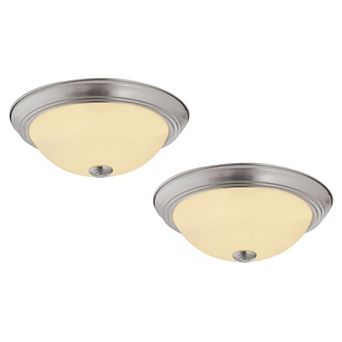 Design House Hays Integrated 11-inch LED Ceiling Light 2-Pack