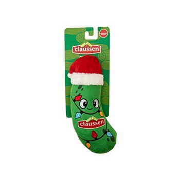 Kraft Claussen Pickle String Lights Plush Pet Toy