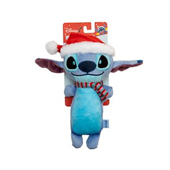 Disney's Stitch Santa Hat Plush Dog Toy