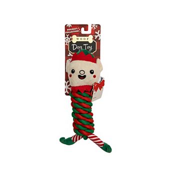 WOOF® Elf Rope Plush Dog Toy