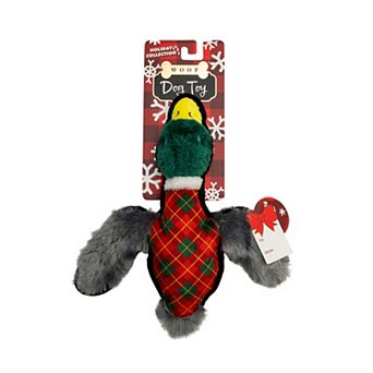 WOOF® Flannel Duck Plush Dog Toy