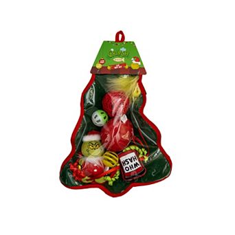 Dr. Seuss The Grinch 6 pc Pet Toy Gift Set