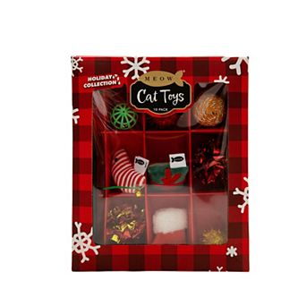 Meow 10-Pack Teaser Wand Cat Toy Gift Set