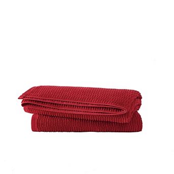 Truly Soft Textured Quick-Dry Bath Towel 2 pc Set