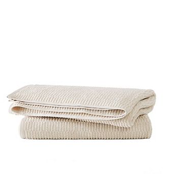 Truly Soft Textured Quick-Dry Bath Towel 2 pc Set