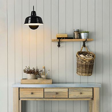 Design House Mason Barn Light Indoor / Outdoor Wall Mount Dimmable Wall Light