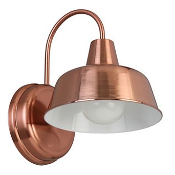Design House Mason Barn Light Indoor / Outdoor Wall Mount Dimmable Wall Light