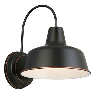 Design House Mason Barn Light Indoor / Outdoor Wall Mount Dimmable Wall Light