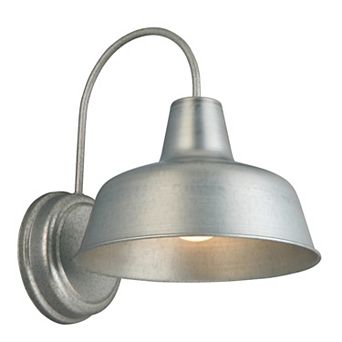 Design House Mason 1-Light Indoor / Outdoor Metal Shade Wall Light