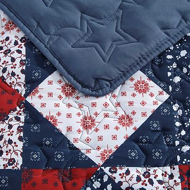 Wrangler Rodeo Patchwork Quilt Set