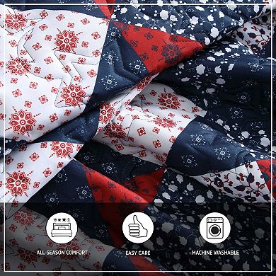 Wrangler Rodeo Patchwork Quilt Set