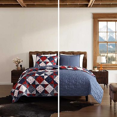 Wrangler Rodeo Patchwork Quilt Set
