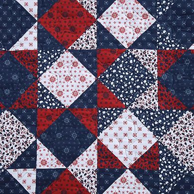 Wrangler Rodeo Patchwork Quilt Set