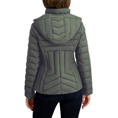 Women's Nautica Stretch Puffer Jacket