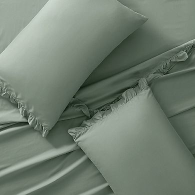 Truly Soft Solid Ruffle Sheet Set