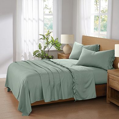 Truly Soft Solid Ruffle Sheet Set