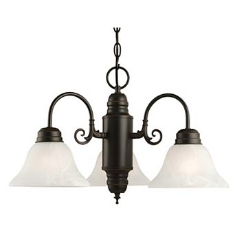 Design House Millbridge Traditional 3-Light Indoor Dimmable Chandelier Light Fixture