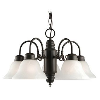 Design House Traditional 5-Light Indoor Dimmable Chandelier Light Fixture