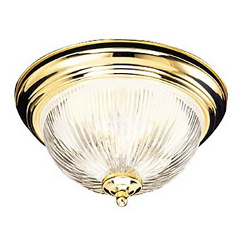 Design House Traditional Dimmable 2-Light Flush Mount Ceiling Light Fixture