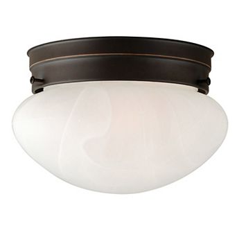 Design House Traditional Dimmable Indoor Flush Mount Ceiling Light Fixture