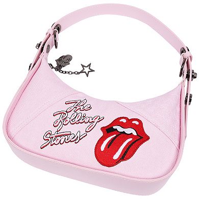 The Rolling Stones Tongue Logo Mini Hobo Bag