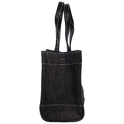 The Rolling Stones Denim Patch Mini Tote Bag