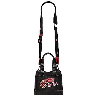 The Rolling Stones Denim Patch Mini Tote Bag
