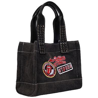 The Rolling Stones Denim Patch Mini Tote Bag