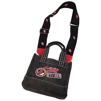 The Rolling Stones Denim Patch Mini Tote Bag