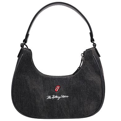 The Rolling Stones Patch Hobo Bag