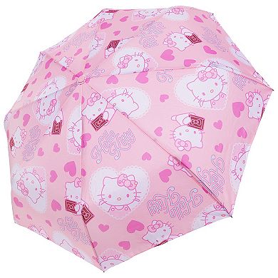 Hello Kitty Valentine’s Heart Automatic Open/Close Umbrella