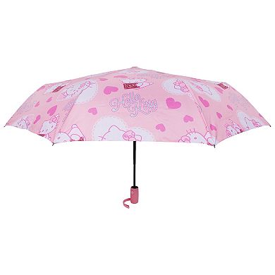 Hello Kitty Valentine’s Heart Automatic Open/Close Umbrella