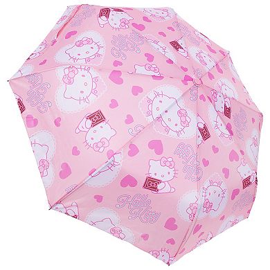 Hello Kitty Valentine’s Heart Automatic Open/Close Umbrella