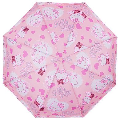 Hello Kitty Valentine’s Heart Automatic Open/Close Umbrella