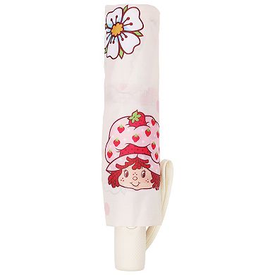 Strawberry Shortcake Floral Allover Print Automatic Open/Close Umbrella