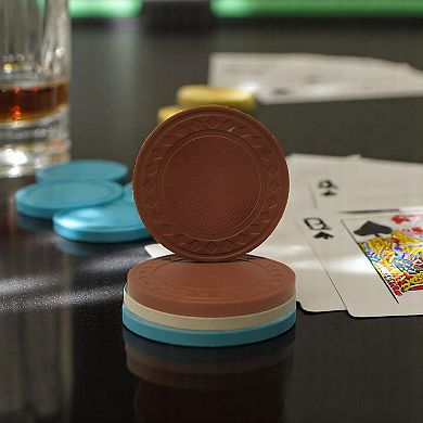 25-Pack Casino Style Poker Chips for Home Game Night