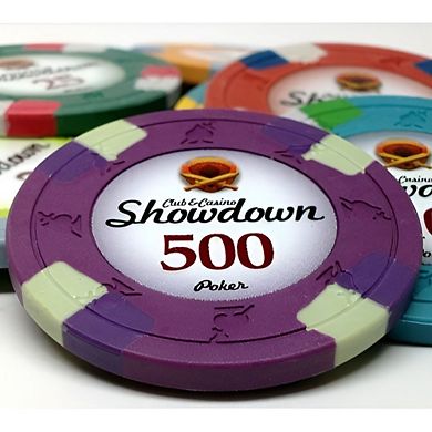 25 Pack $500 Denomination Poker Chip for Tournaments