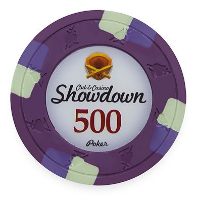 25 Pack $500 Denomination Poker Chip for Tournaments
