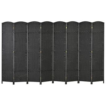 Lightweight 8-Panel Folding Room Screen for Bedrooms, Living Rooms, or Dorms