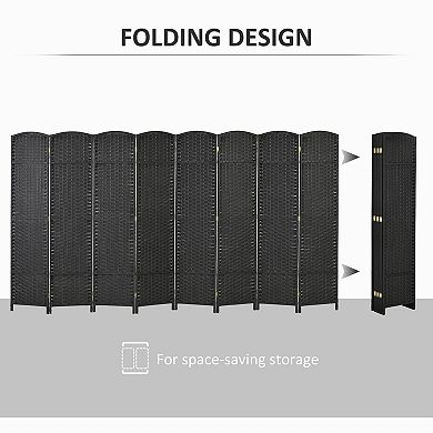 Lightweight 8-Panel Folding Room Screen for Bedrooms, Living Rooms, or Dorms