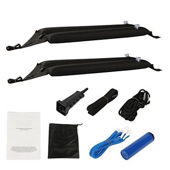 2 pc Inflatable Car Roof Bars for Kayaks, Snowboards, Paddleboard